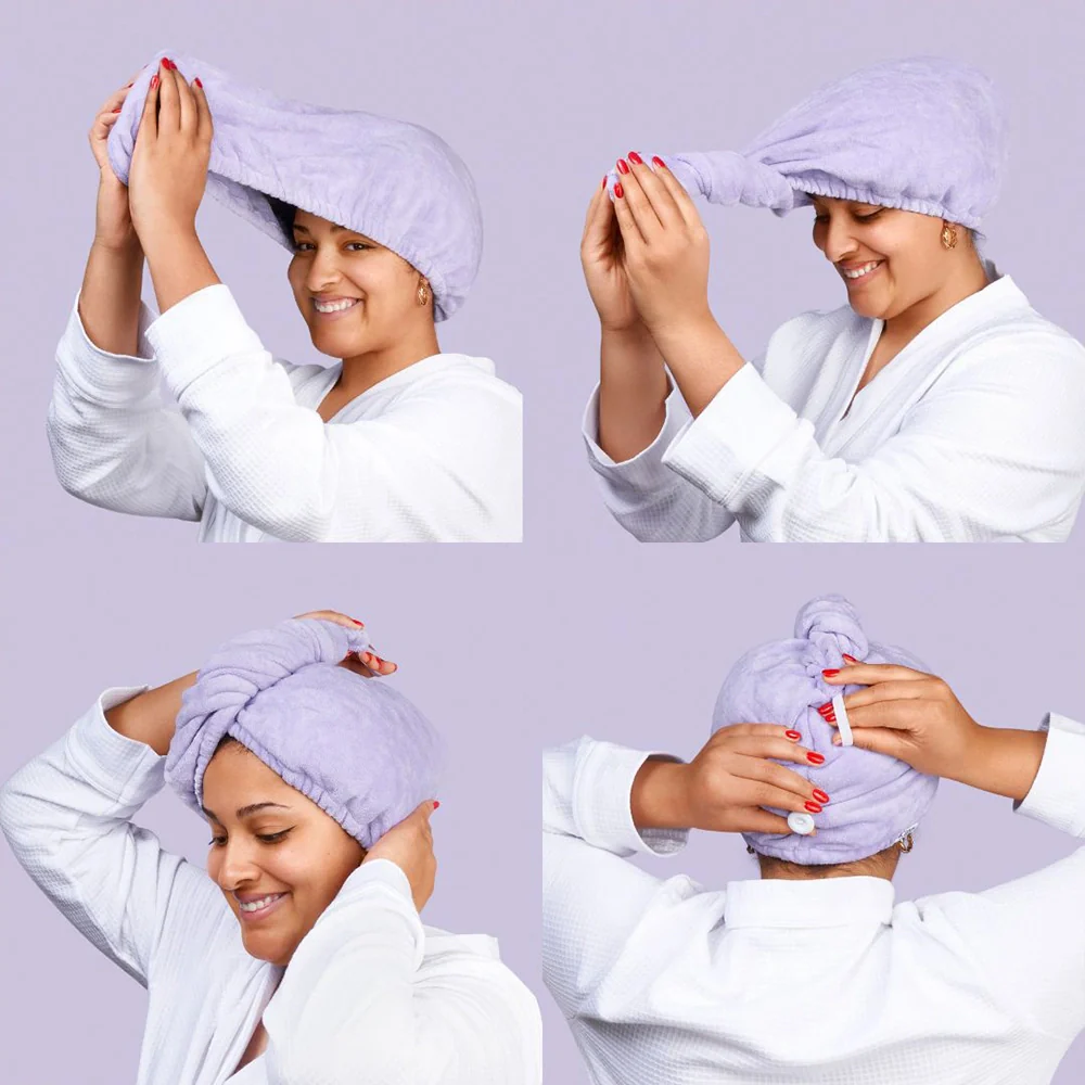 Microfibre Hair Towel - Image 4